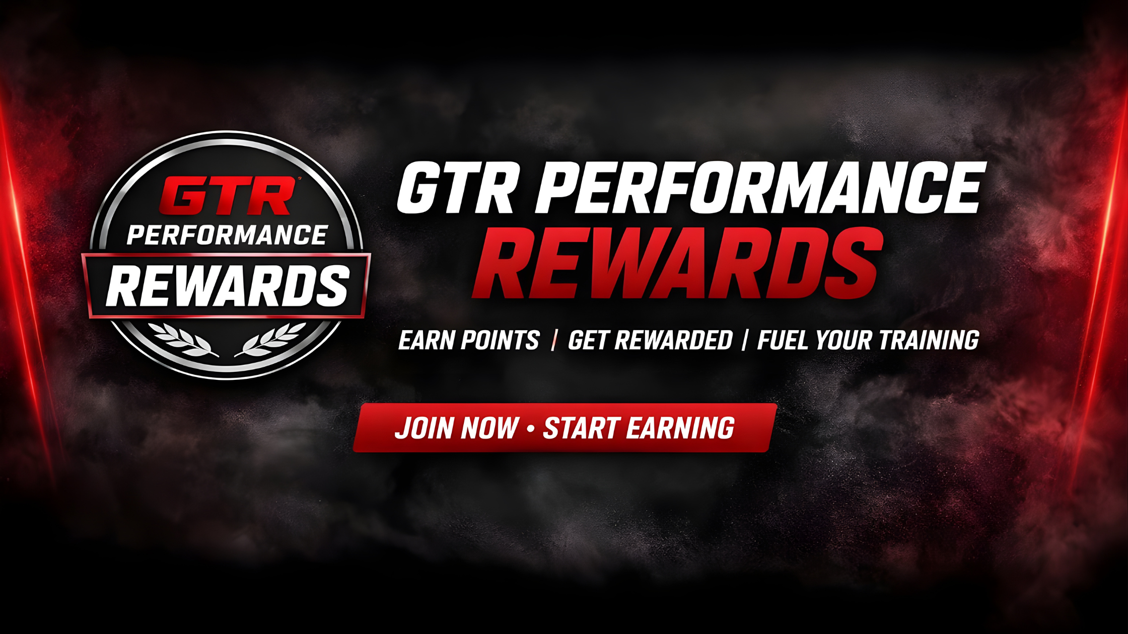 Open GTR Performance Rewards panel